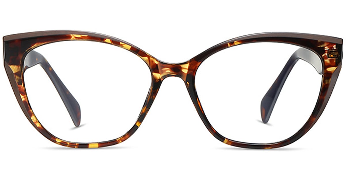 Acetate Square Frame tortoiseshell