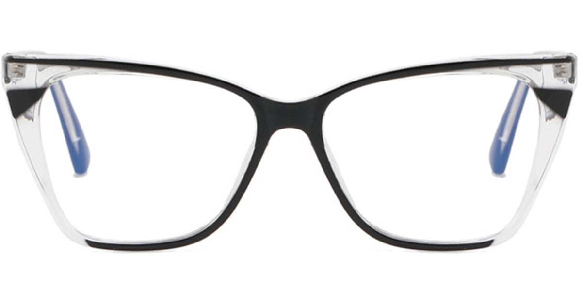 Cat Eye Frame black-white