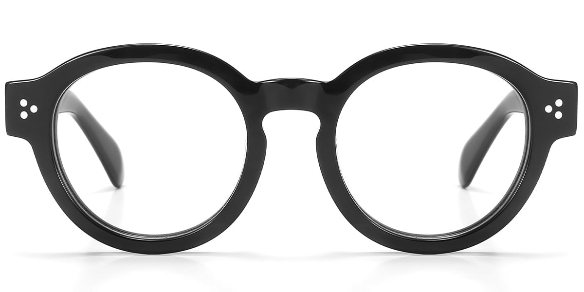 Acetate Oval Frame black