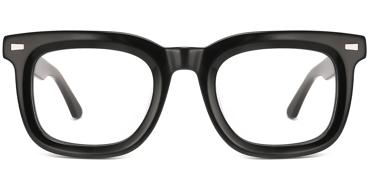 Acetate Square Frame black