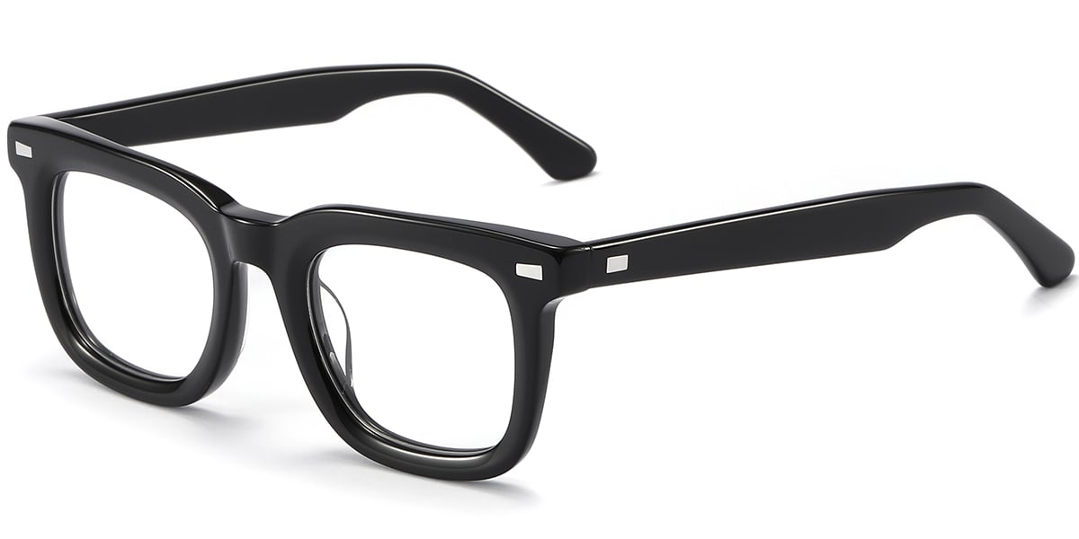 Acetate Square Frame black