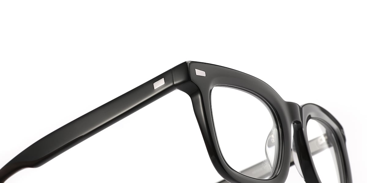 Acetate Square Frame black