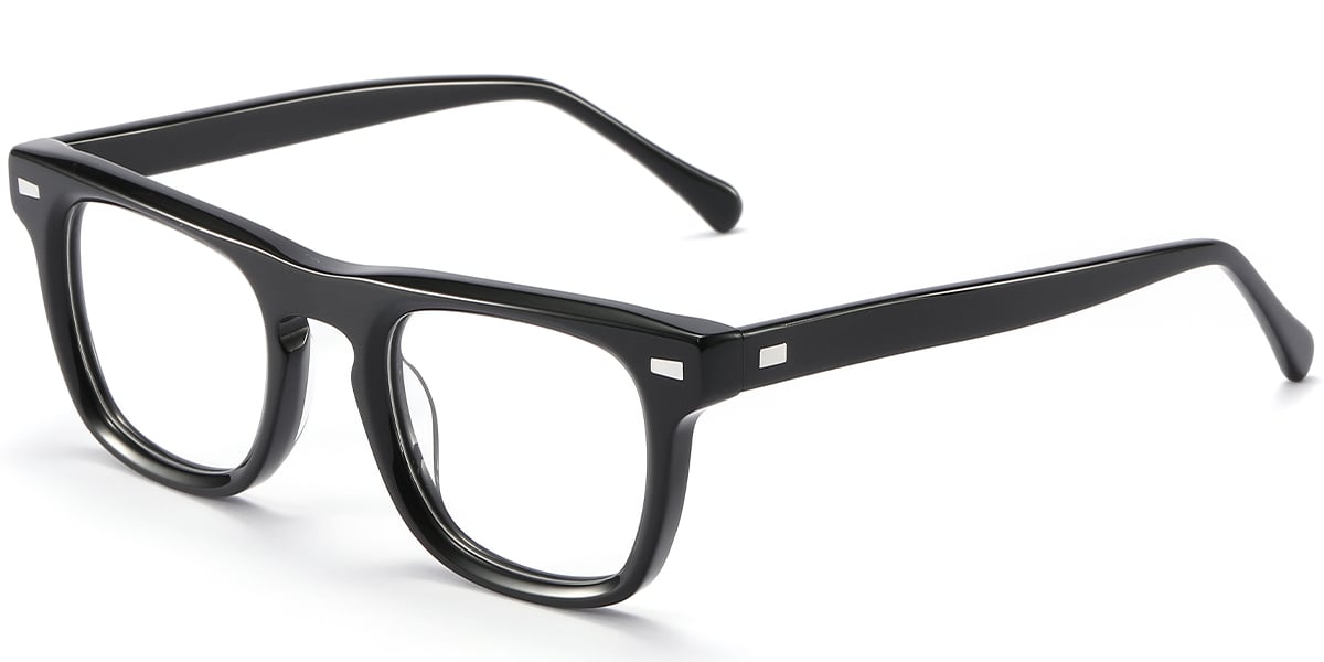 Acetate Square Frame black