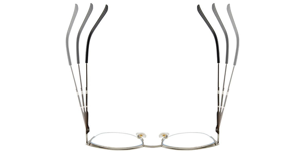 Cat Eye Frame silver-black