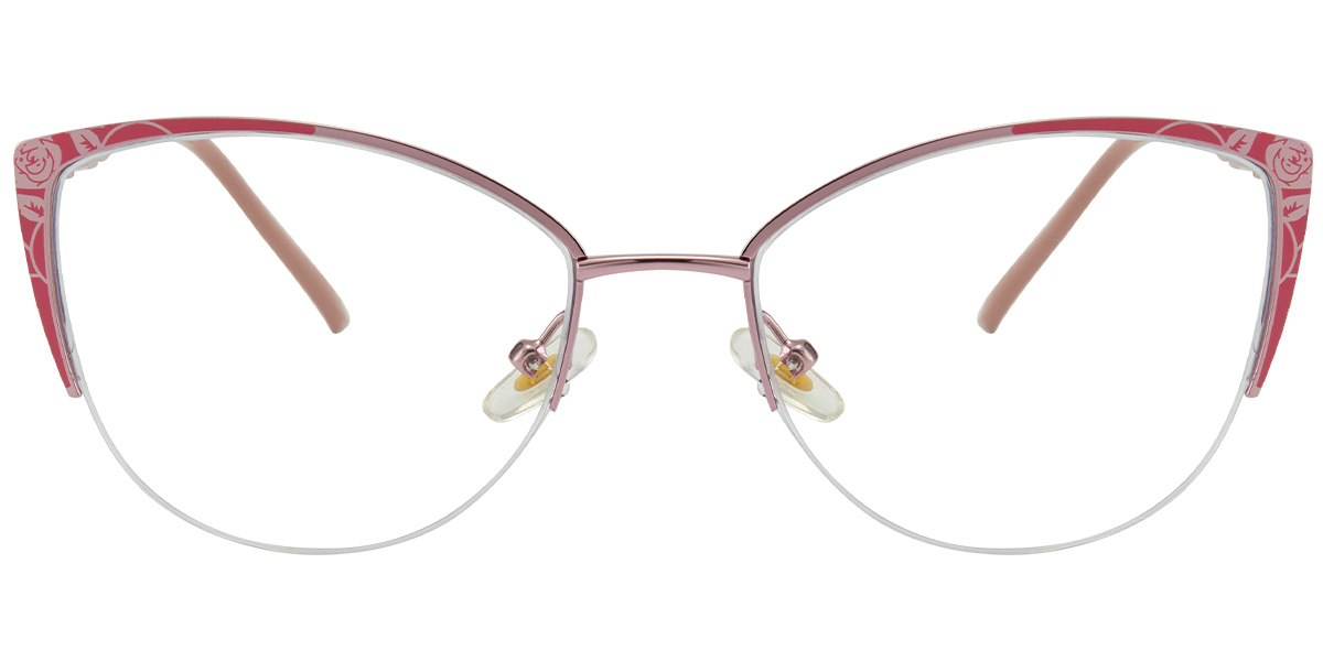 Cat Eye Frame pink