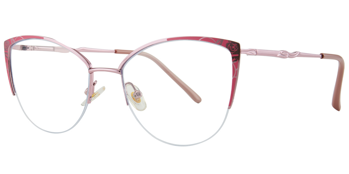 Cat Eye Frame pink