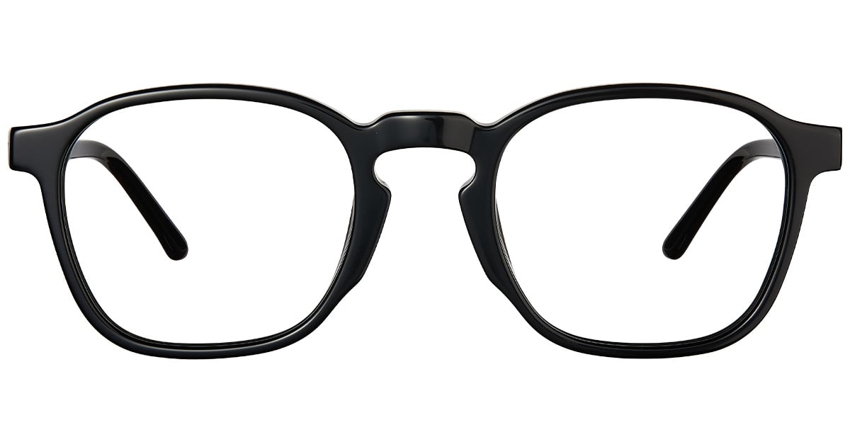 Acetate Rectangle Frame bright_black