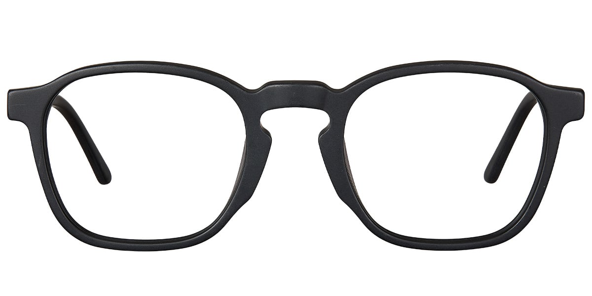 Acetate Rectangle Frame matte-black