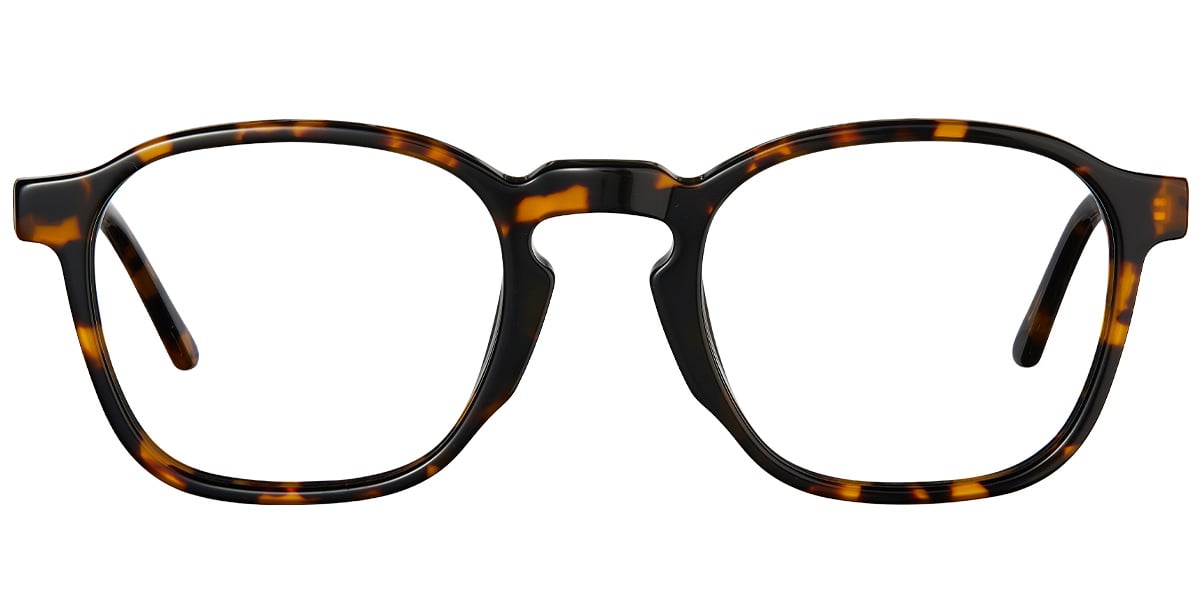 Acetate Rectangle Frame tortoiseshell