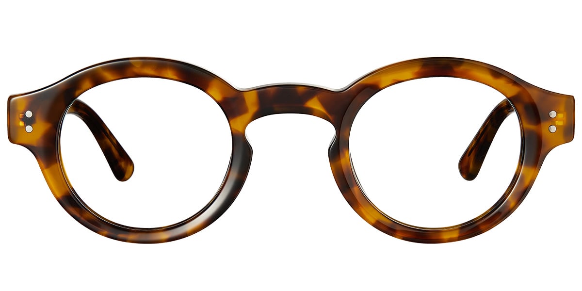 Acetate Oval Frame tortoiseshell