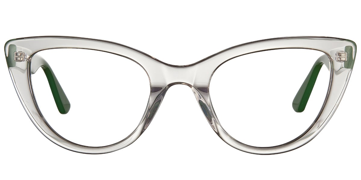 Acetate Cat Eye Frame translucent