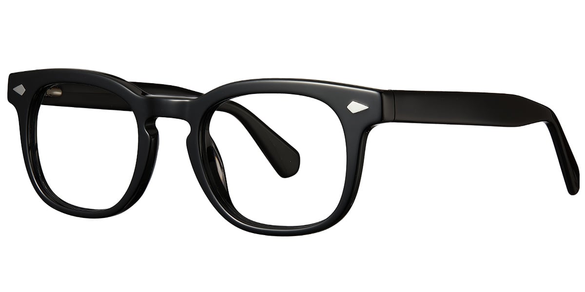 Acetate Rectangle Frame bright_black