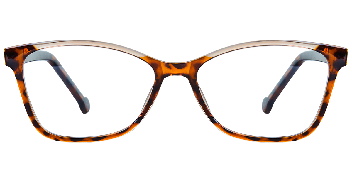 Square Frame pattern-tortoiseshell