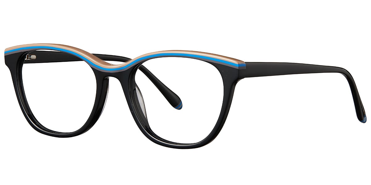 Acetate Square Frame black