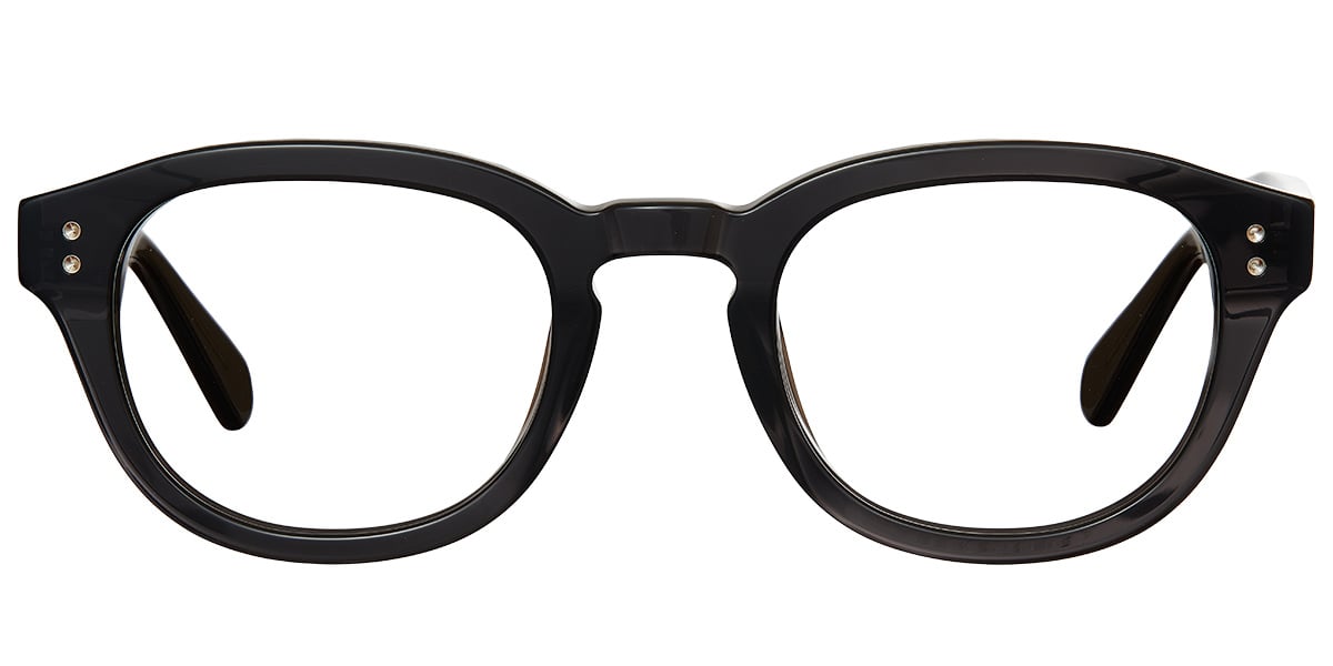 Acetate Oval Frame translucent-grey