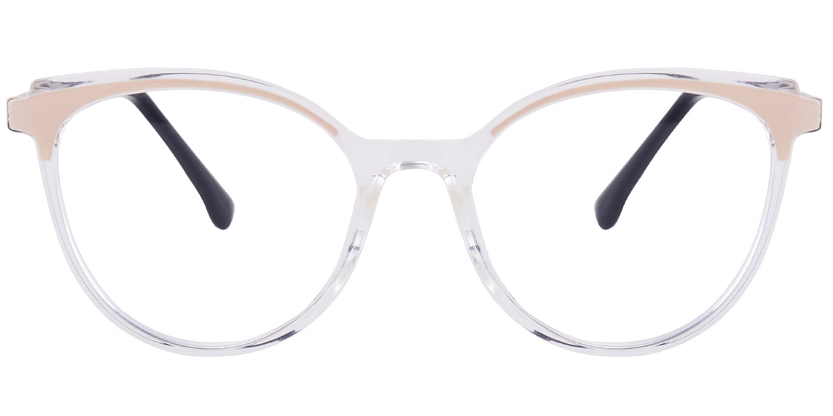 Acetate Oval Frame pattern-light_brown