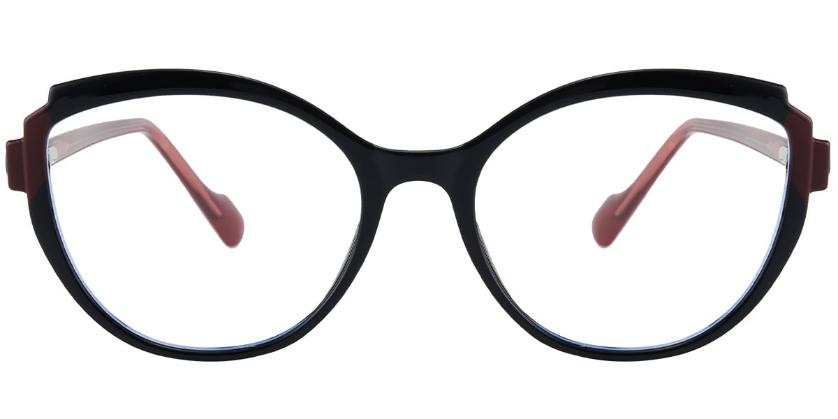 Acetate Oval Frame black