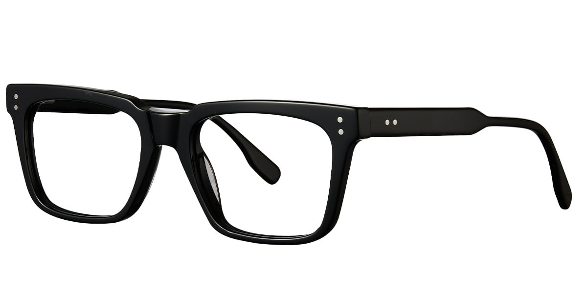 Acetate Rectangle Frame bright_black