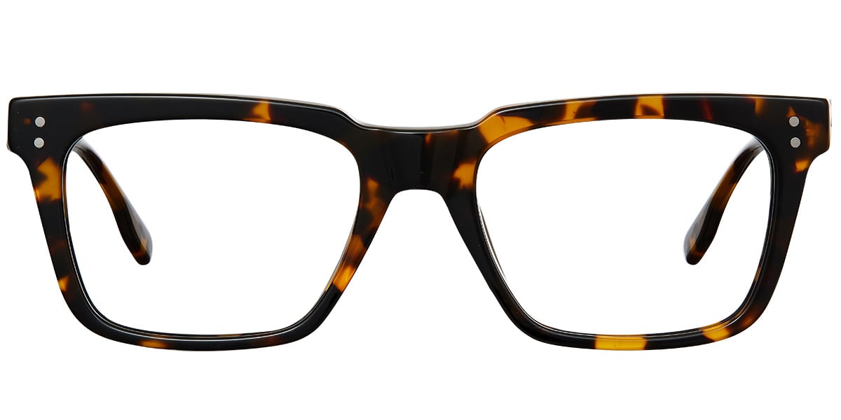 Acetate Rectangle Frame tortoiseshell