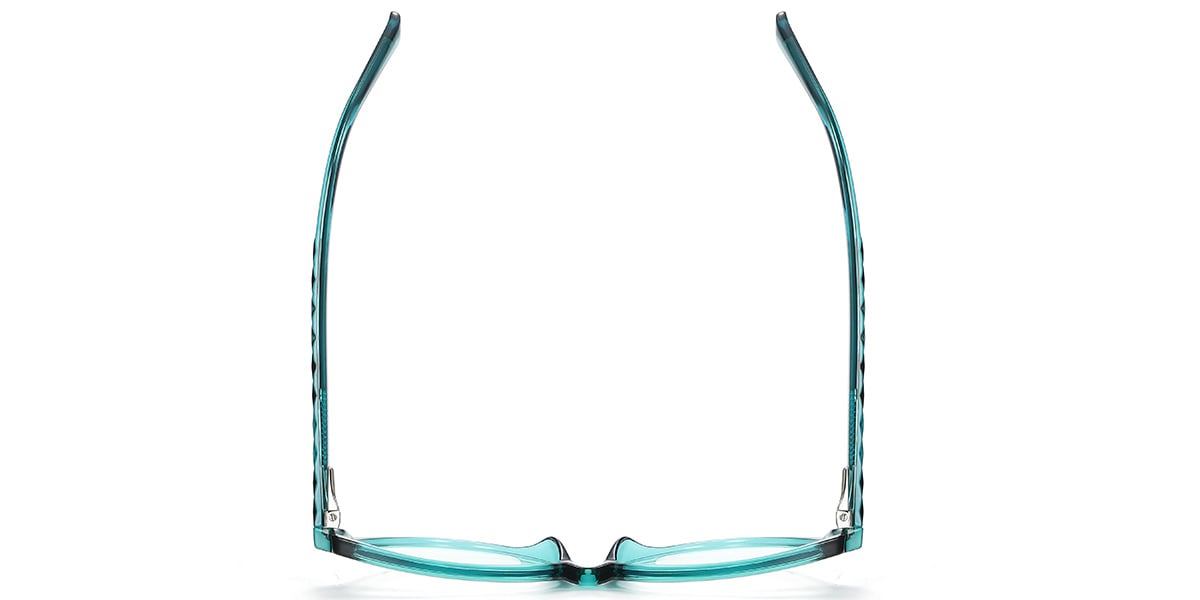 Cat Eye Frame translucent-green