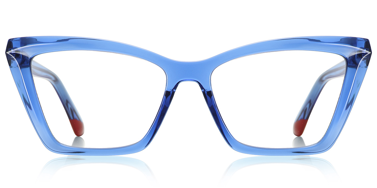 Rectangle Frame translucent-blue