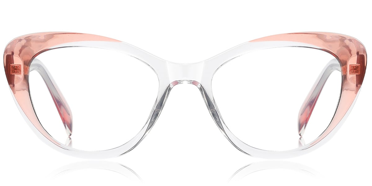 Cat Eye Frame gradient_pink