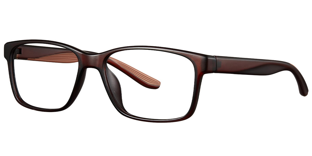 Rectangle Frame translucent-brown