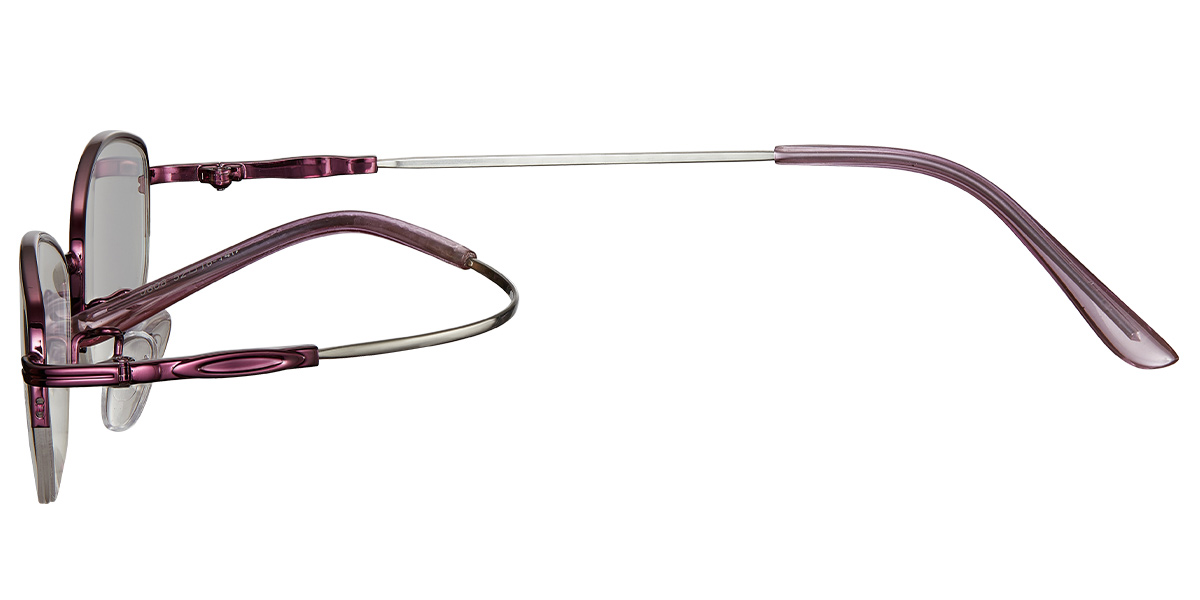 Oval Frame purple