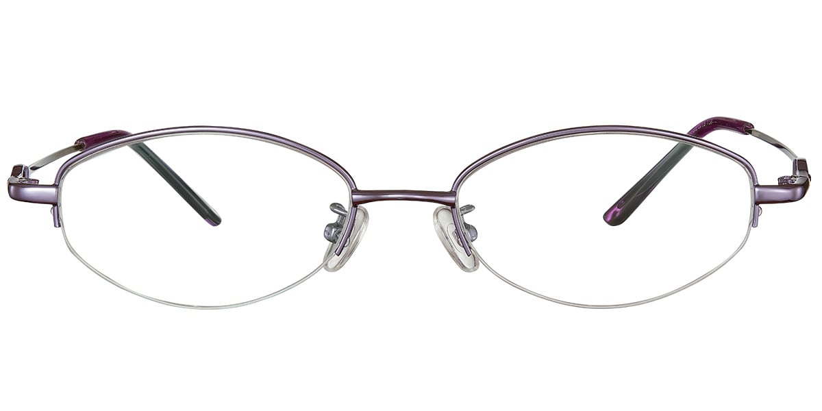 Oval Frame purple