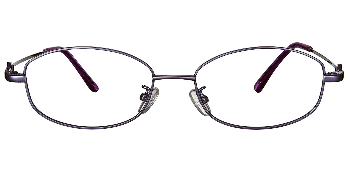 Oval Frame purple