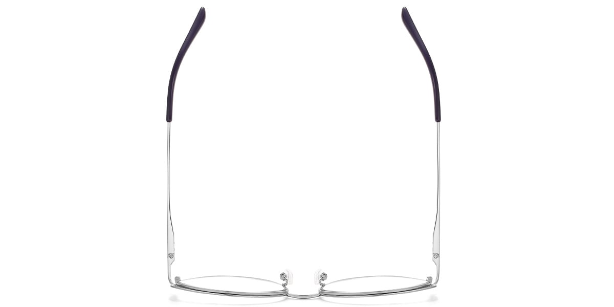 Cat Eye Frame pattern-purple