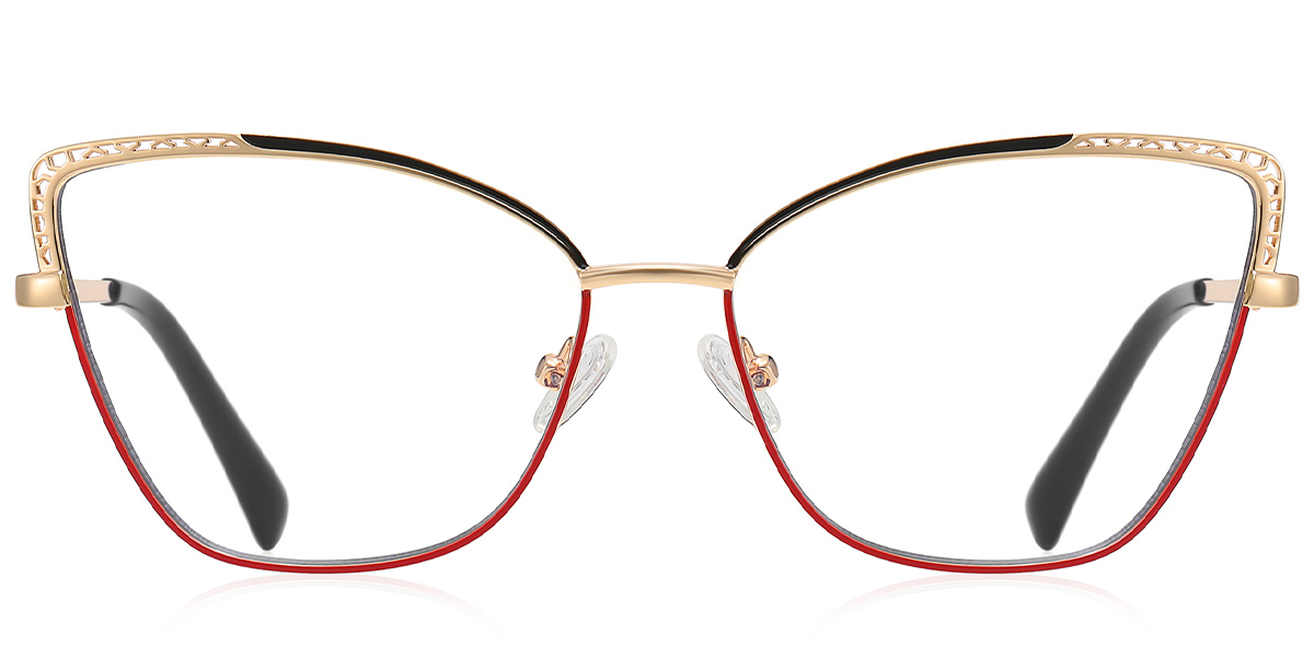 Cat Eye Frame tortoiseshell-black