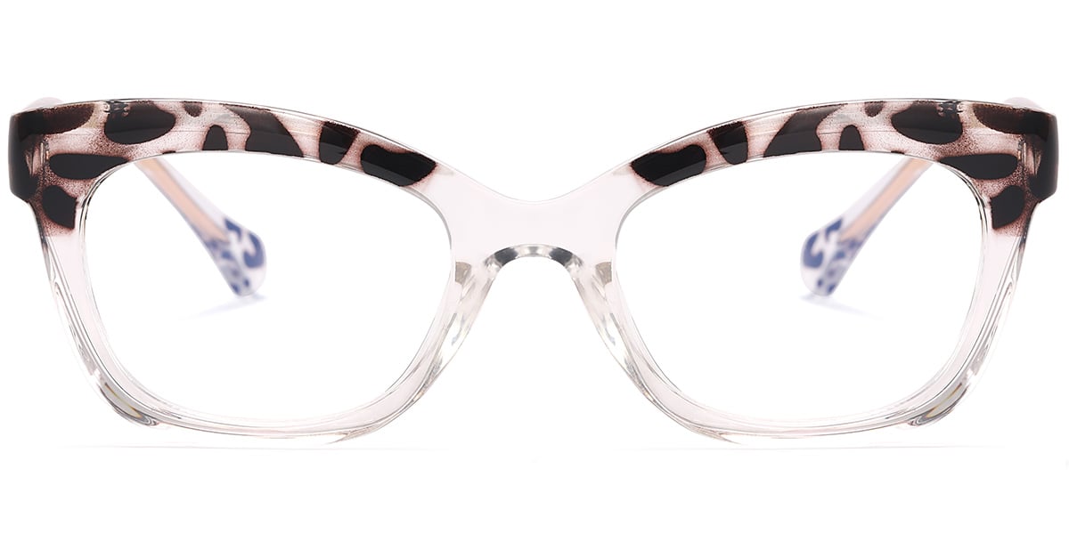 Rectangle Frame translucent-tortoiseshell