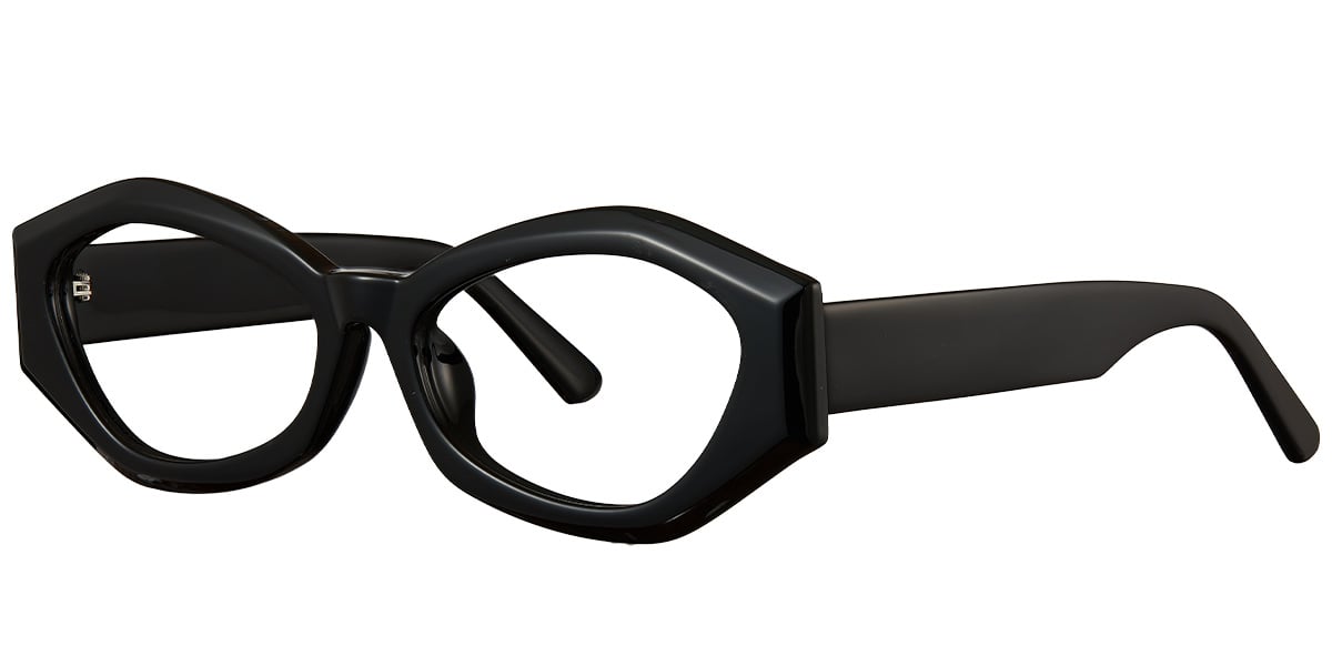 Acetate Geometric Frame black
