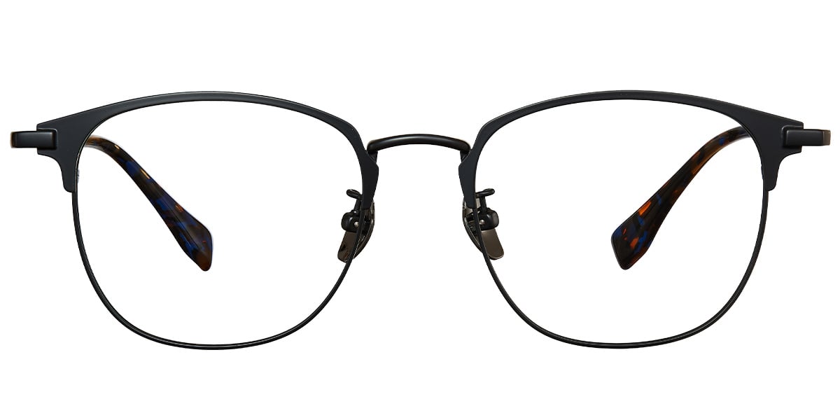 Titanium Square Frame black