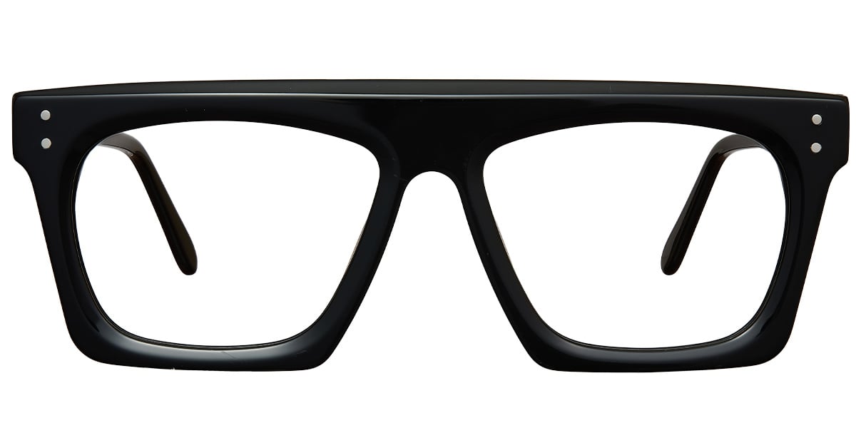 Acetate Square Frame black