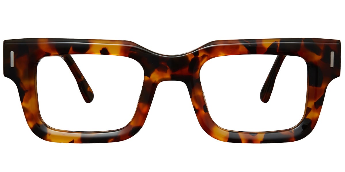 Acetate Rectangle Frame tortoiseshell