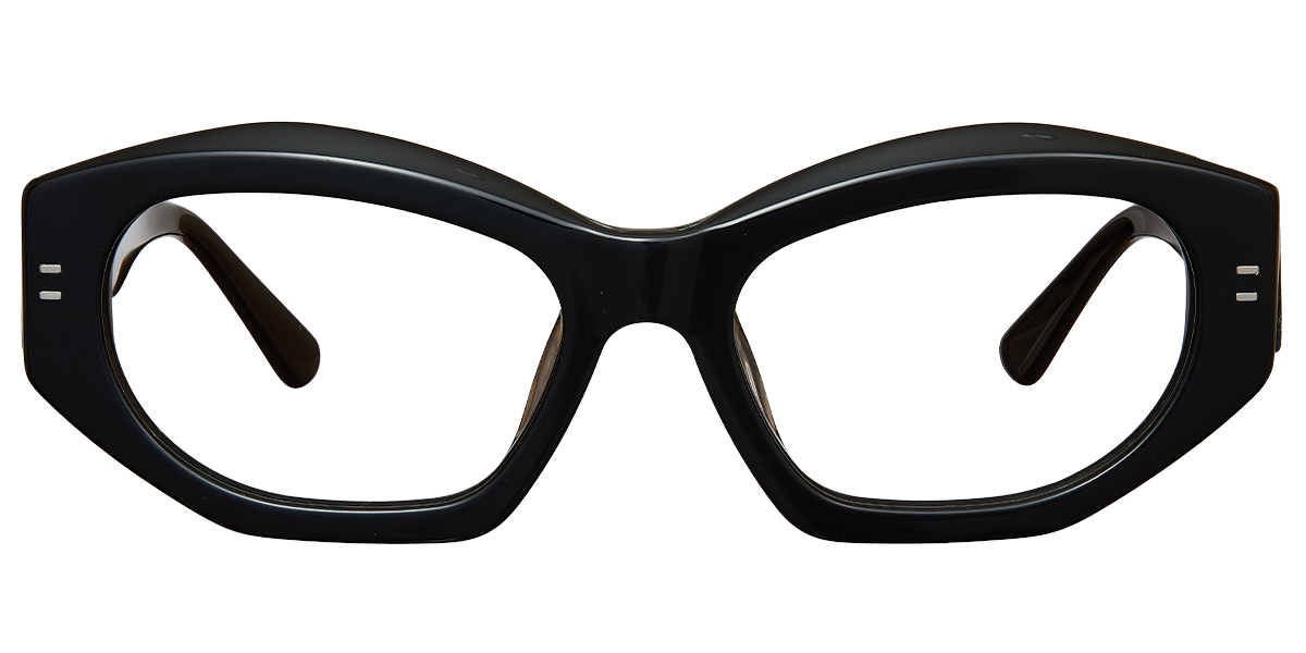 Acetate Geometric Frame black