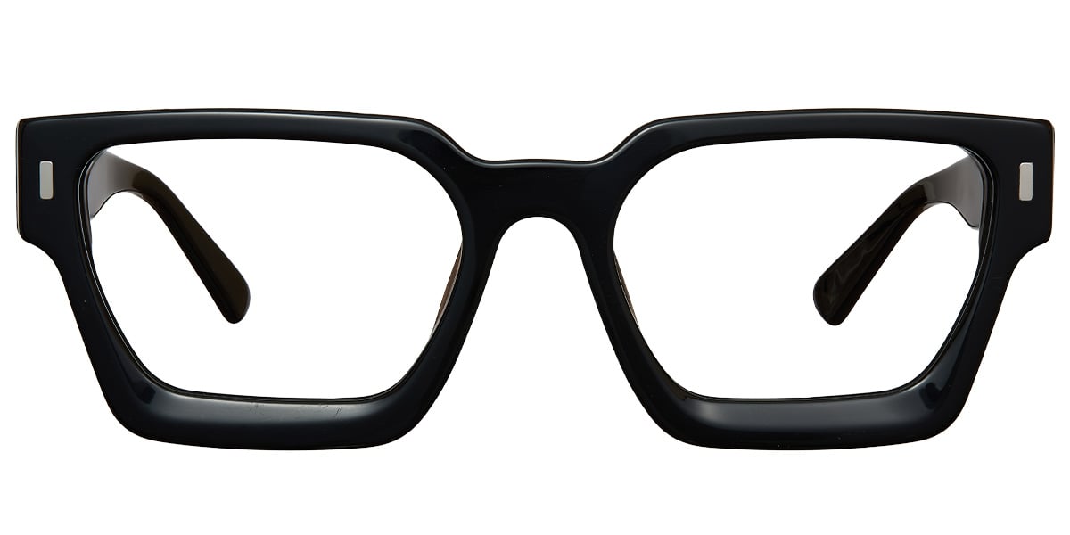 Acetate Square Frame black