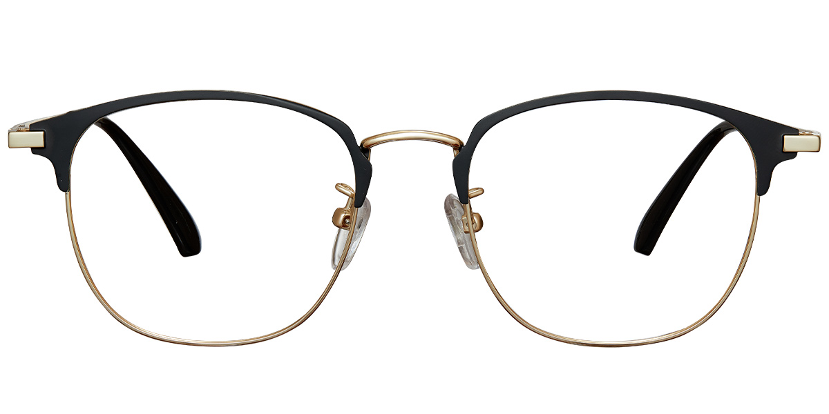 Square Frame black-gold