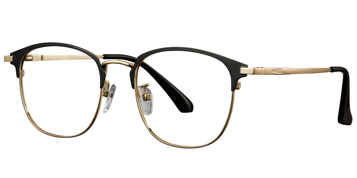 Square Frame black-gold