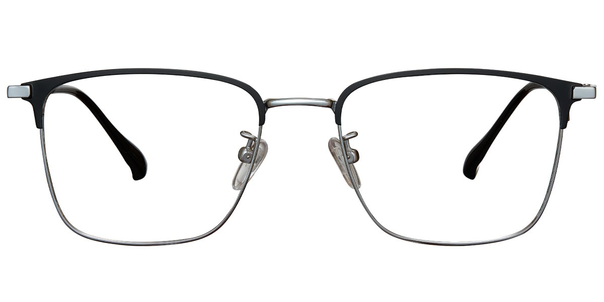 Square Frame black-silver