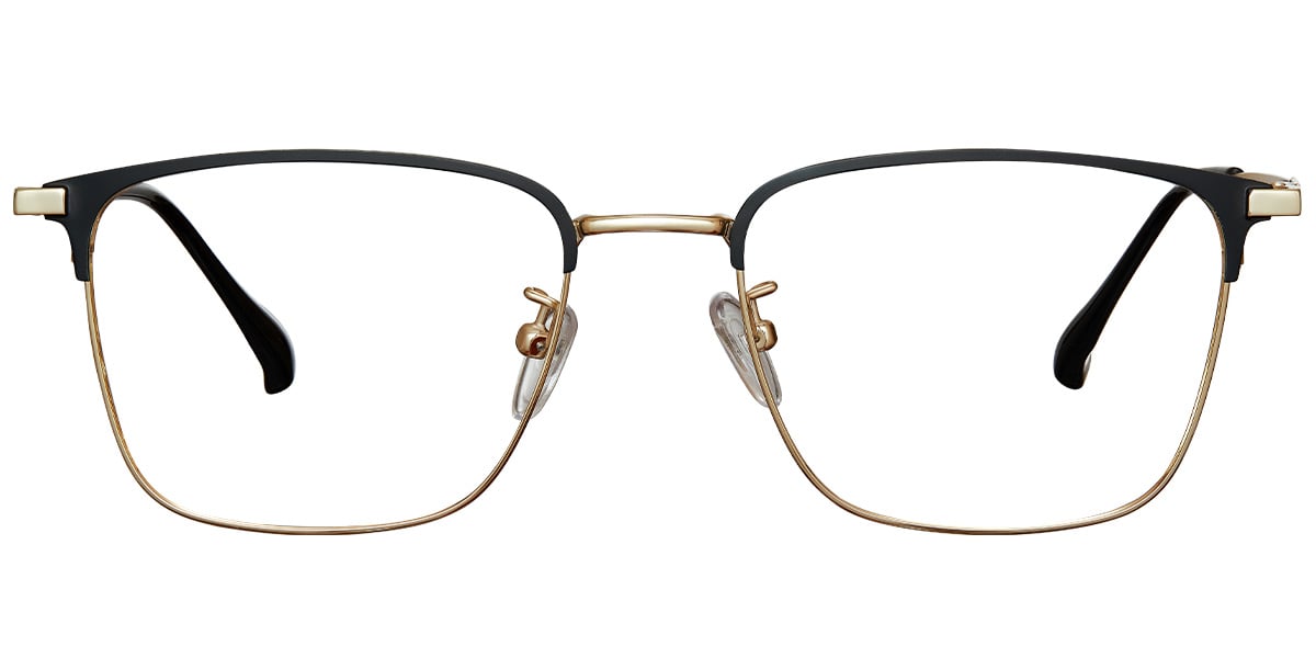 Square Frame black-gold