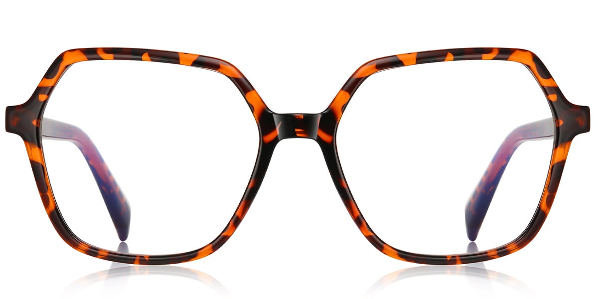 Geometric Frame tortoiseshell