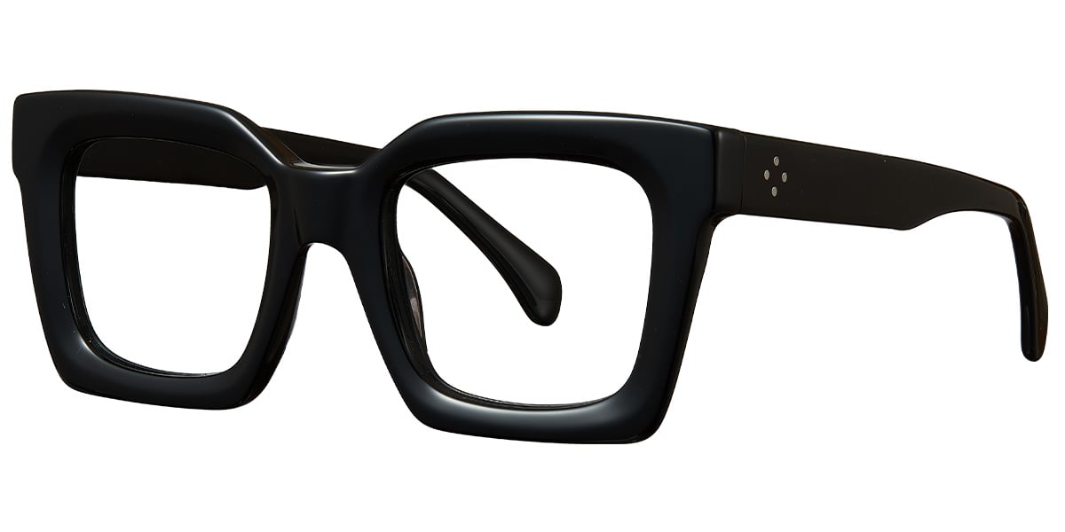 Acetate Square Frame black