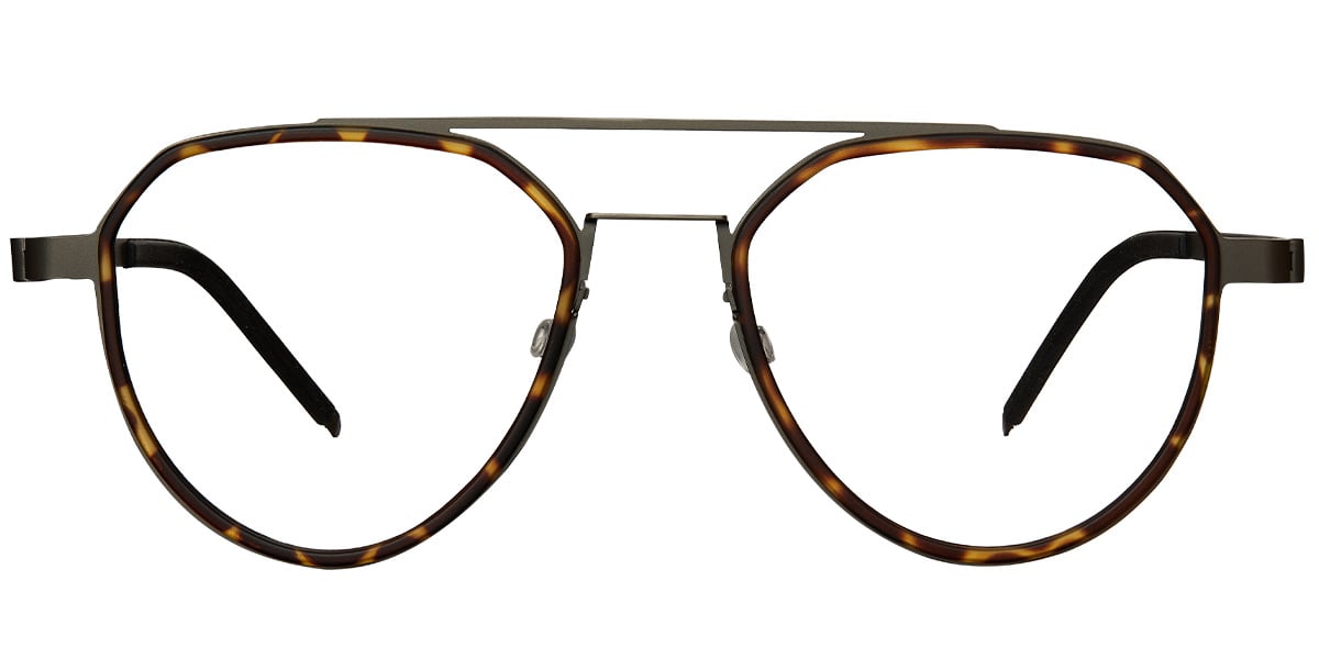 Titanium Aviator Frame tortoiseshell