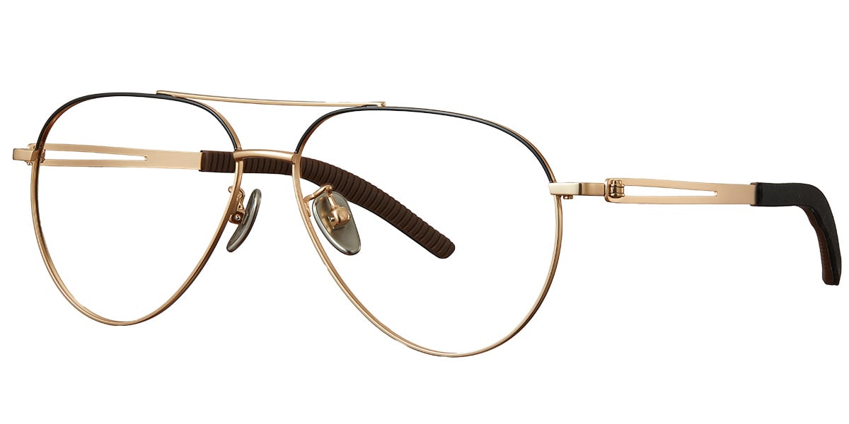 Aviator Frame black-gold