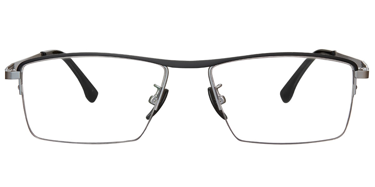 Rectangle Frame black-silver