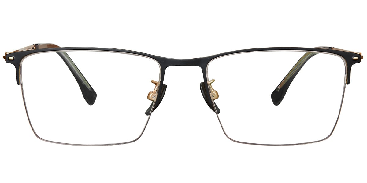 Square Frame black-gold