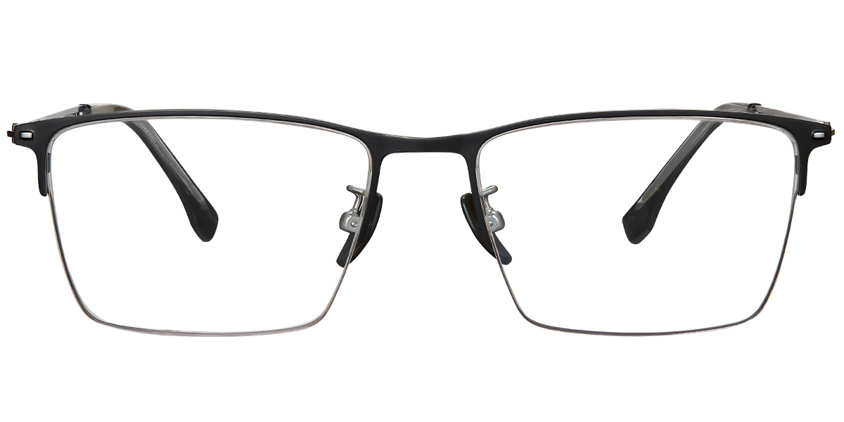 Square Frame black-silver